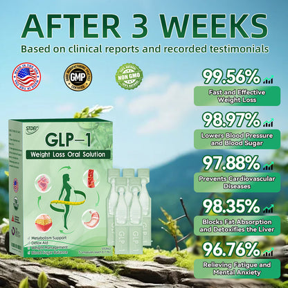 【Non-Irritating Formula】𝑆𝑇𝐷𝐸𝐼® 𝐺𝐿𝑃-1  𝑊𝑒𝑖𝑔ℎ𝑡 𝐿𝑜𝑠𝑠 𝑂𝑟𝑎𝑙 𝑆𝑜𝑙𝑢𝑡𝑖𝑜𝑛  Just once a week, visible changes in 7 days ✅ For obesity, cardiovascular health, diabetes, sleep apnea, joint issues, and more