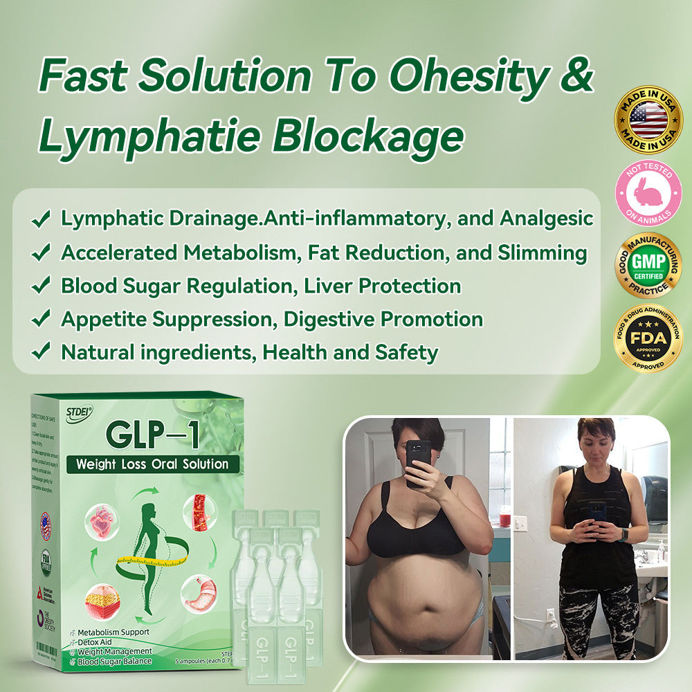 【Non-Irritating Formula】𝑆𝑇𝐷𝐸𝐼® 𝐺𝐿𝑃-1  𝑊𝑒𝑖𝑔ℎ𝑡 𝐿𝑜𝑠𝑠 𝑂𝑟𝑎𝑙 𝑆𝑜𝑙𝑢𝑡𝑖𝑜𝑛  Just once a week, visible changes in 7 days ✅ For obesity, cardiovascular health, diabetes, sleep apnea, joint issues, and more