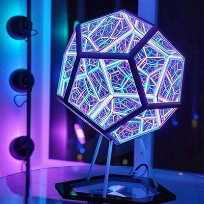 (🎁2025 New Year Hot Sale🎁 49% Off🎁)Infinite Dodecahedron Color Art Light