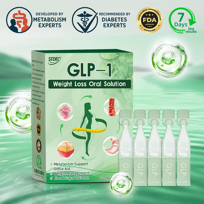 【Non-Irritating Formula】𝑆𝑇𝐷𝐸𝐼® 𝐺𝐿𝑃-1  𝑊𝑒𝑖𝑔ℎ𝑡 𝐿𝑜𝑠𝑠 𝑂𝑟𝑎𝑙 𝑆𝑜𝑙𝑢𝑡𝑖𝑜𝑛  Just once a week, visible changes in 7 days ✅ For obesity, cardiovascular health, diabetes, sleep apnea, joint issues, and more