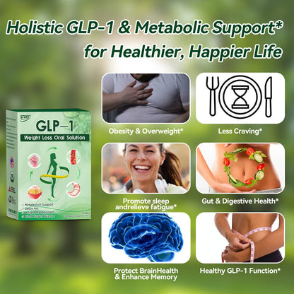 【Non-Irritating Formula】𝑆𝑇𝐷𝐸𝐼® 𝐺𝐿𝑃-1  𝑊𝑒𝑖𝑔ℎ𝑡 𝐿𝑜𝑠𝑠 𝑂𝑟𝑎𝑙 𝑆𝑜𝑙𝑢𝑡𝑖𝑜𝑛  Just once a week, visible changes in 7 days ✅ For obesity, cardiovascular health, diabetes, sleep apnea, joint issues, and more