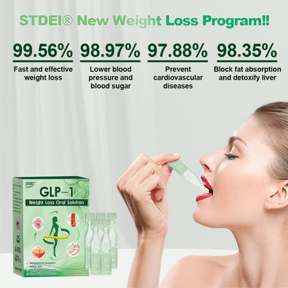 【Non-Irritating Formula】𝑆𝑇𝐷𝐸𝐼® 𝐺𝐿𝑃-1  𝑊𝑒𝑖𝑔ℎ𝑡 𝐿𝑜𝑠𝑠 𝑂𝑟𝑎𝑙 𝑆𝑜𝑙𝑢𝑡𝑖𝑜𝑛  Just once a week, visible changes in 7 days ✅ For obesity, cardiovascular health, diabetes, sleep apnea, joint issues, and more