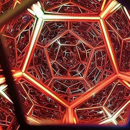 (🎁2025 New Year Hot Sale🎁 49% Off🎁)Infinite Dodecahedron Color Art Light