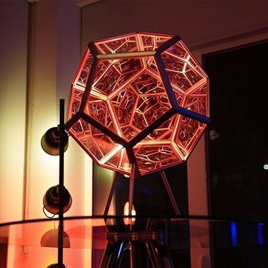 (🎁2025 New Year Hot Sale🎁 49% Off🎁)Infinite Dodecahedron Color Art Light