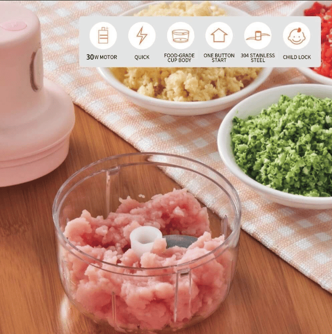 (🎁2025 New Year Hot Sale🎁 49% Off🎁)Wireless Food Chopper🔥